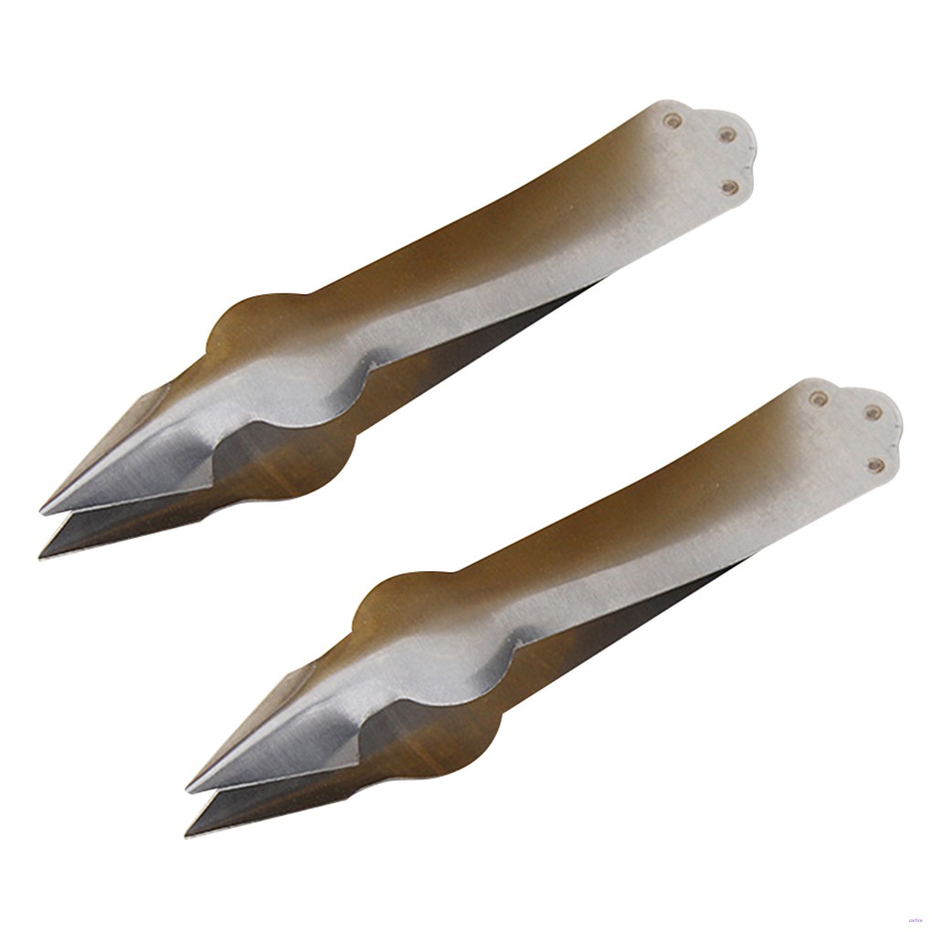 2pcs Pineapple Eye Seed Remover Stainless Steel Pineapple Eye Peeler Kitchen Utensil Tools