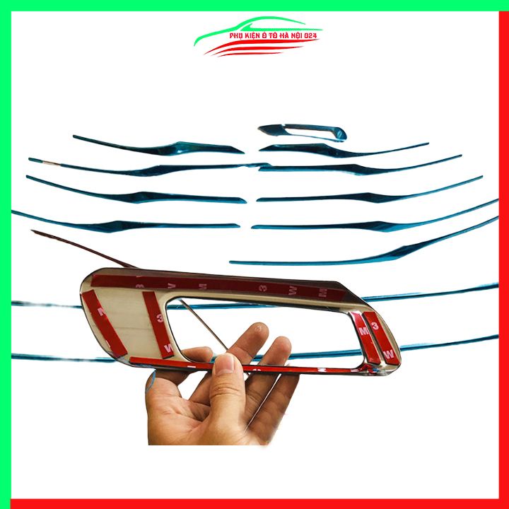 Ốp trang trí mặt ca lăng, calang Camry 2019-2020 ốp phía dưới trang trí làm đẹp xe