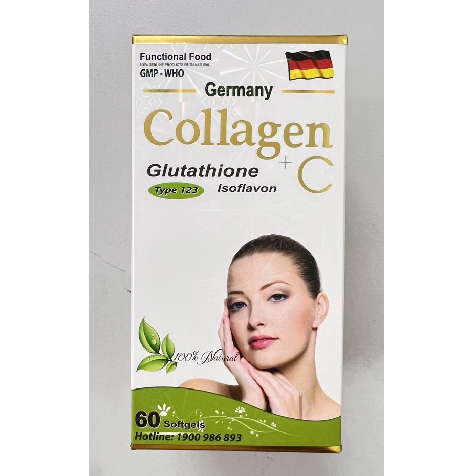 Viên uống bổ sung collagen+C tinh dầu hoa anh thảo glutathion.làm đẹp da,giảm lão hóa,cân bằng nội tiết.suckhoechomoinha