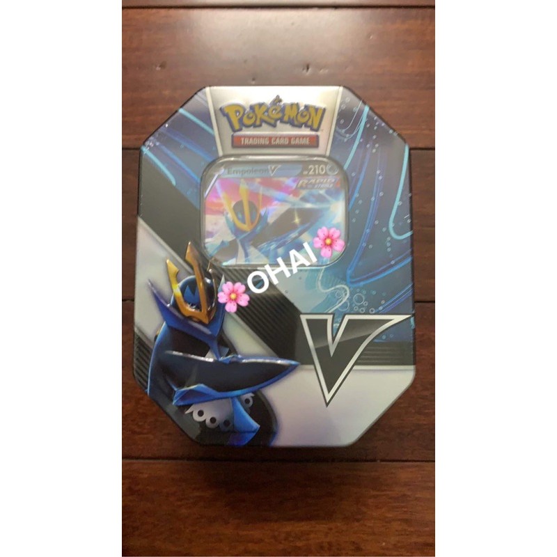 Hộp Thiếc Pokemon V Striker Tin 4 Packs