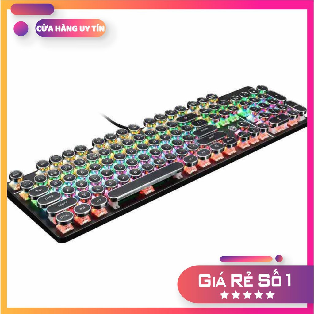 Bàn phím chơi game cơ HJK 900 104 phím RGB LED Back light