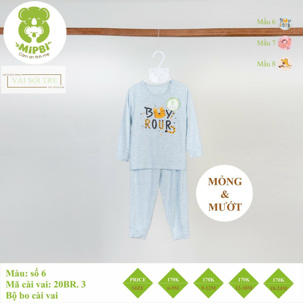 Bộ cài vai Mibpi cho bé