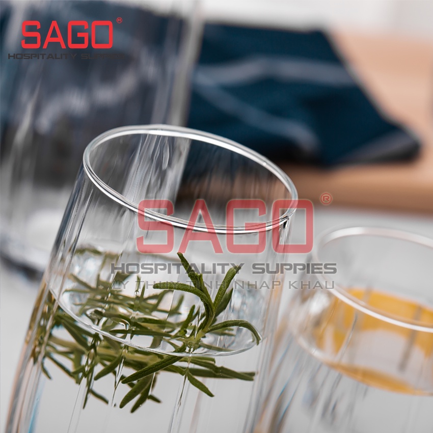 Ly Thủy Tinh Deli Linka Glass 380ml , 510ml | Tùy Chọn Dung Tích và Kiểu Dáng