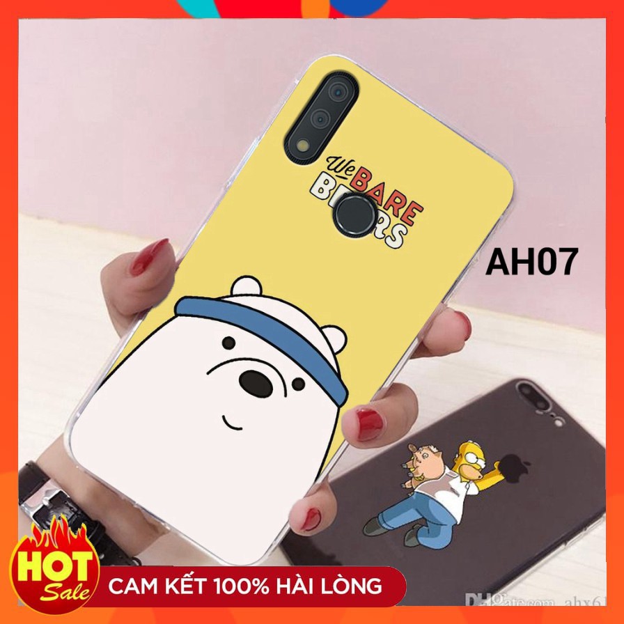 Ốp lưng VSmart Star 3 dẻo trong in hình gấu We Bare bears siêu dễ thương | BigBuy360 - bigbuy360.vn