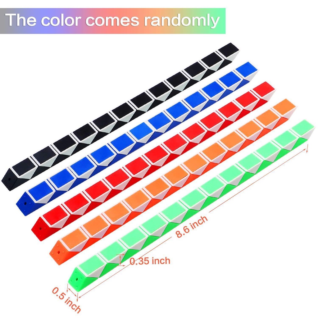 Đồ Chơi Khối Rubik 24 Đoạn Bằng Nhựa Thú Vị Cho Bé