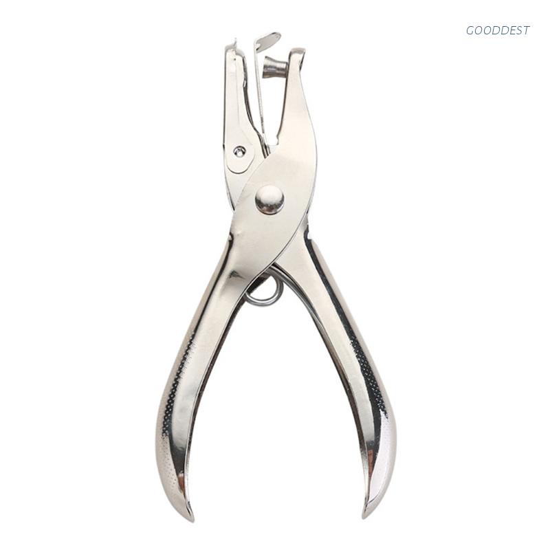 Dụng cụ đục lỗ giấy đơn cầm tay bằng kim loại tối đa 8 tờ