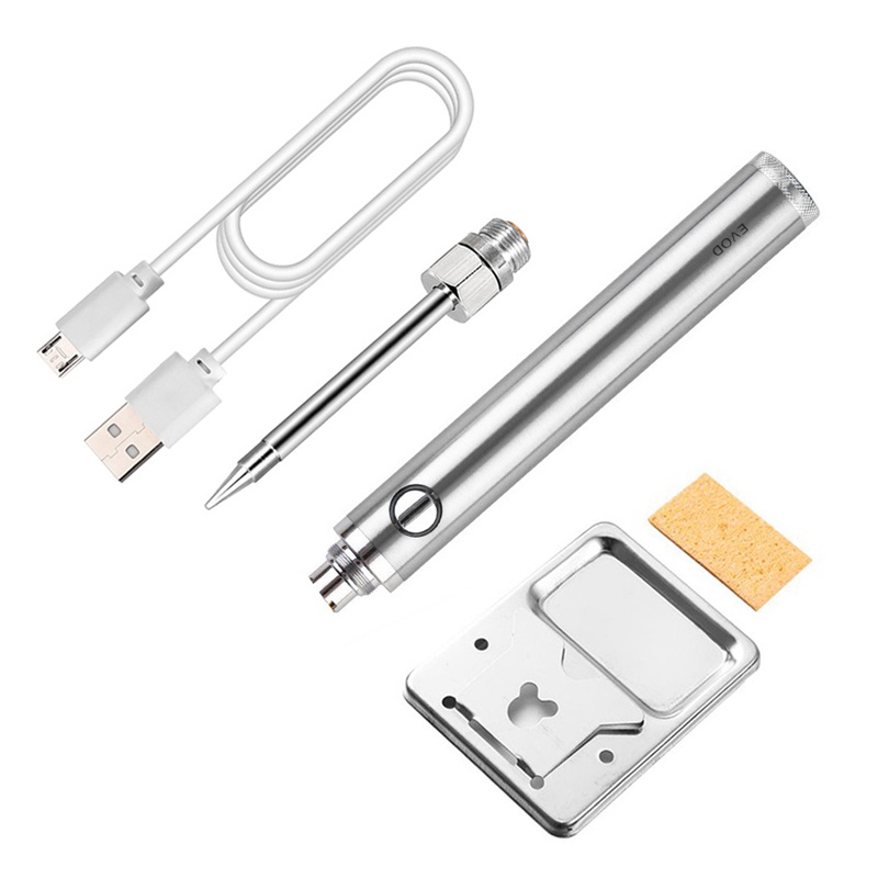 Máy hàn sắt không dây có thể sạc lại bằng cáp USB tiện dụng