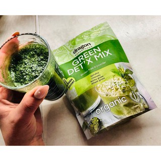 (Date mới nhất) - Hàng chính hãng Bột thải độc green detox mix hữu cơ Dragon Superfoods 200gram