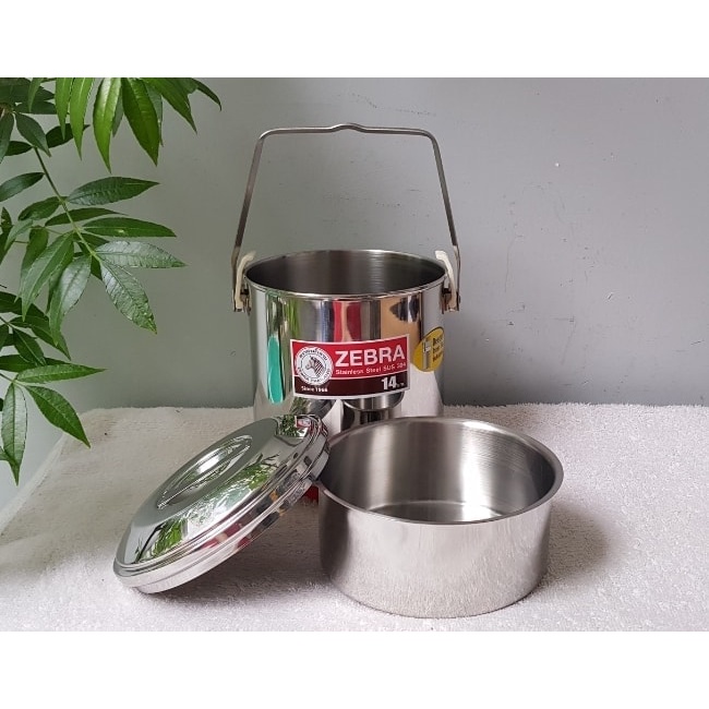 CAMEN INOX NGĂN LỒNG SÂU ZEBRA THÁI LAN- AUTO LOCK 12CM