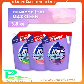Nước giặt xả MaxKleen túi 3,8kg