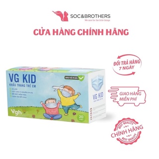 Khẩu trang y tế trẻ em vgh 002 hộp 20 chiếc