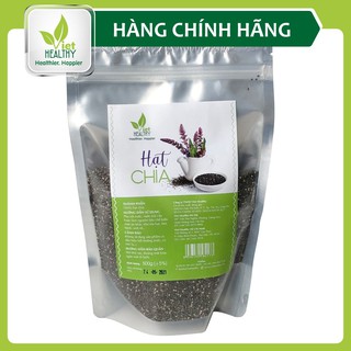 Viet Healthy - Hạt chia giàu dinh dưỡng (túi zip bạc 500gr)
