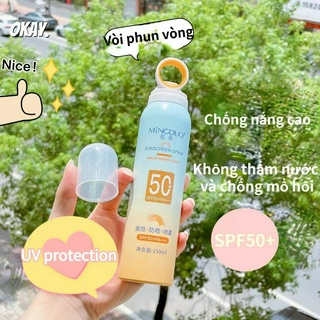Kem xịt chống nắng tròn