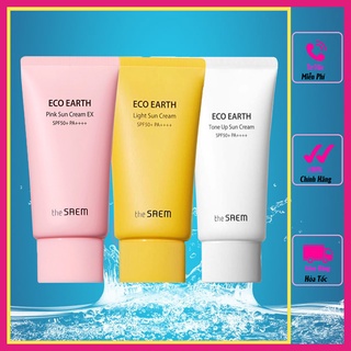 Kem Chống Nắng Vật Lý The Seam Eco Earth Power Pink (SPF 50+/PA)++++