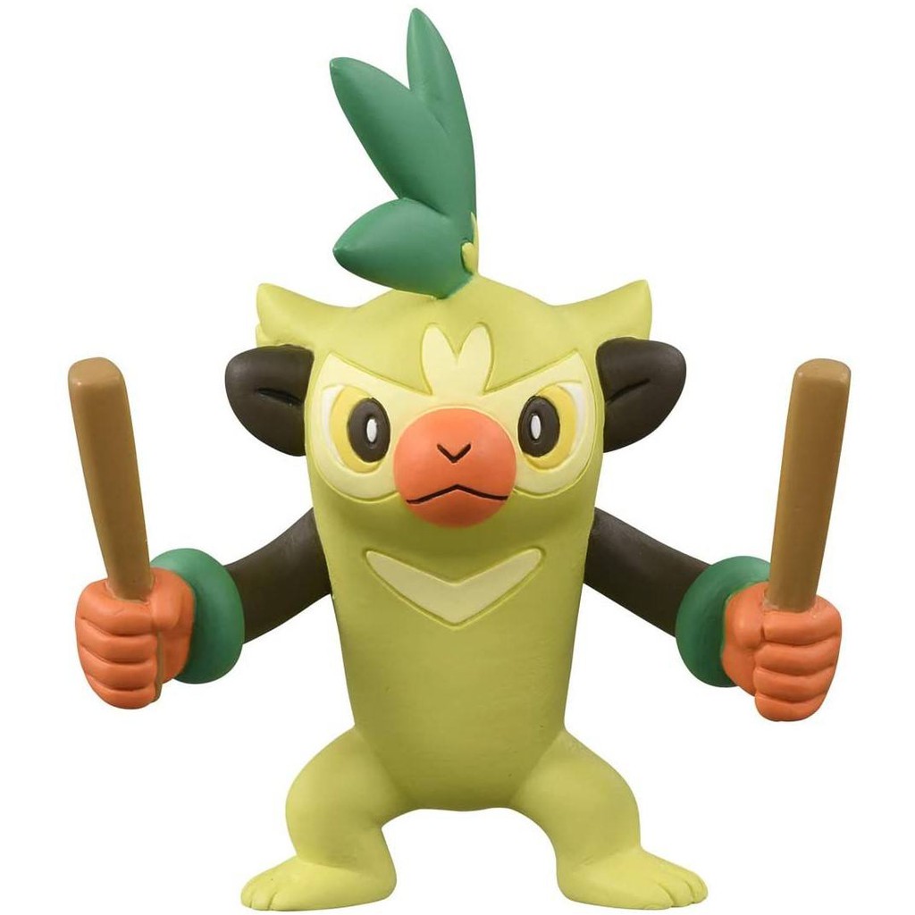 Mô Hình Pokemon Thwackey của Takara TOMY Nhật Bản Standard Size - Pokemon Figure Moncolle