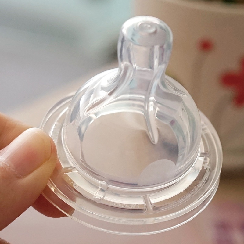 Núm ti giả thay thế bằng Silicone chống đầy hơi cho bé