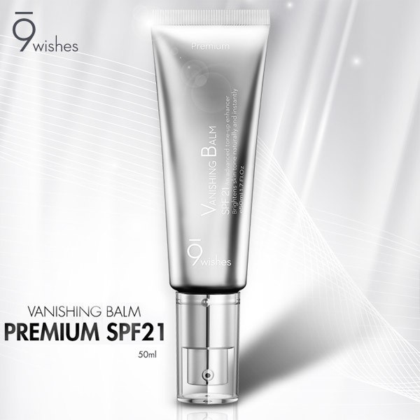9Wishes Kem dưỡng da nâng tông Vanishing Balm Premium SPF21 50ml