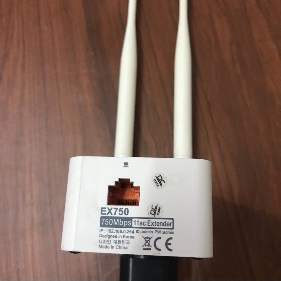 Bộ mở rộng sóng wifi băng tần kép Totolink chuẩn AC750 EX750‎