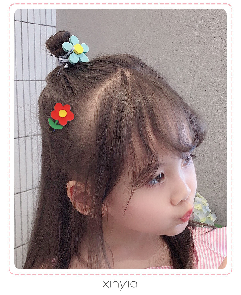 Kẹp Tóc Hình Trái Cây Đáng Yêu Thiết Kế Dành Cho Bé Gái