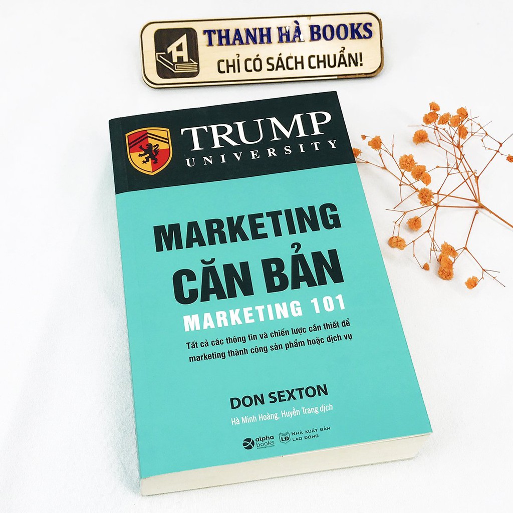 Sách - Marketing Căn Bản - Tất cả các thông tin và chiến lược cần thiết để Marketing thành công  - Thanh Hà Books