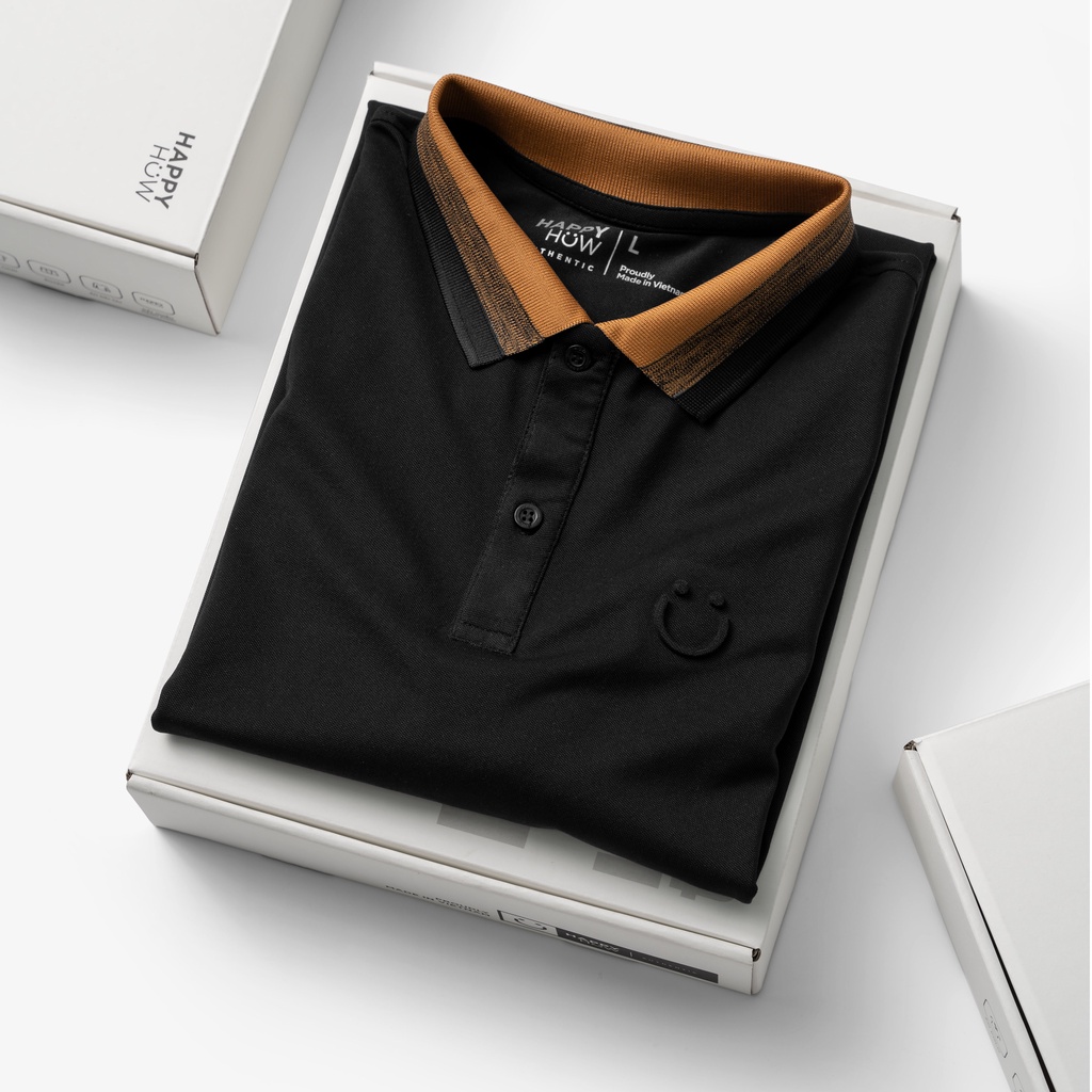 Áo polo nam cổ bẻ FLEN vải cá sấu Cotton kháng khuẩn ,chống nhăn, sang trọng - thanh lịch - HAPPYHOW