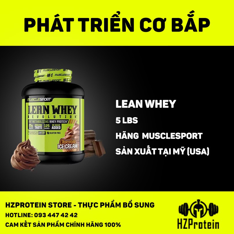 LEAN WHEY - BỔ SUNG ISOLATE PROTEIN HẤP THỤ NHANH, VỊ NGON VÀ CARNITINE HỖ  TRỢ ĐỐT MỠ (5 LBS) | Shopee Việt Nam