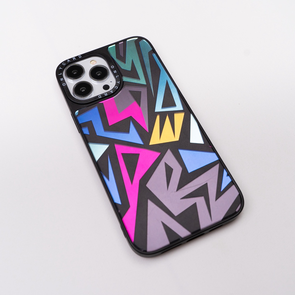 Ốp lưng thông minh ONLYCASE_TRIANGLE _25 Onlycard /Dành cho các dòng IPhone 7/7plus/8/8plus/x/xr/xs/11/12/13/pro/promax