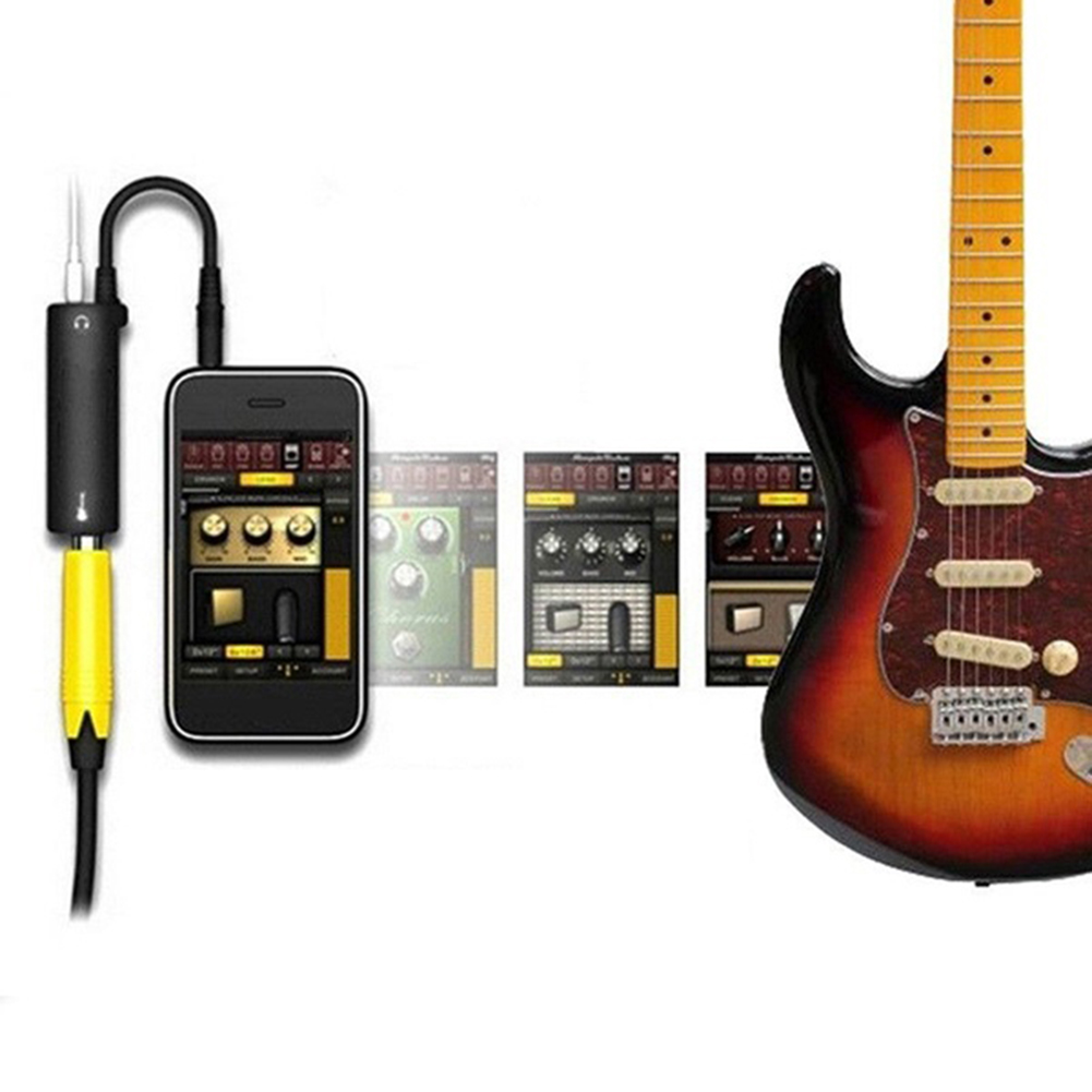 IRIG Dây Cáp Chuyển Đổi Giao Diện Đàn Guitar Cho Iphone Ipad Ipod