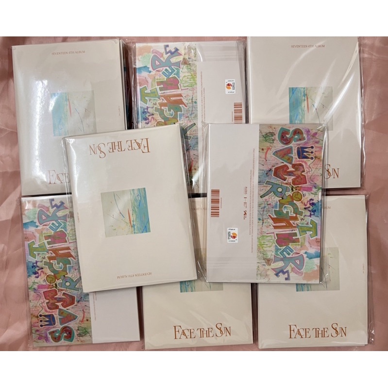 Được chọn mem - Seventeen Face The Sun carat ver nguyên seal