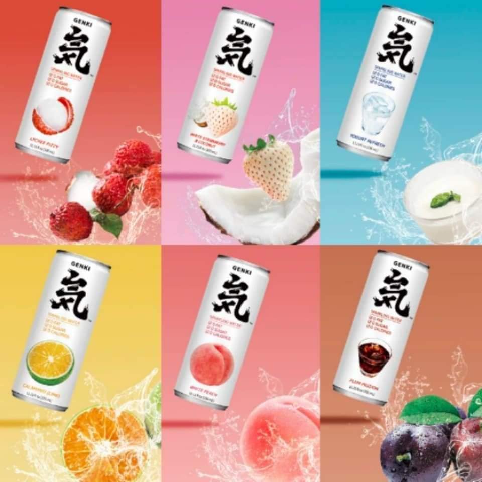 Soda KHÔNG ĐƯỜNG Genki Forest 330ml