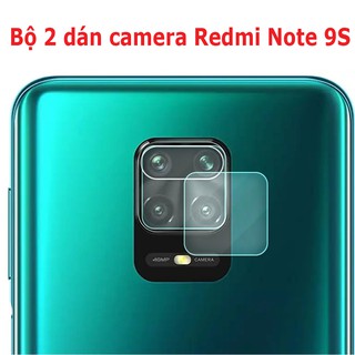 Bộ 2 miếng dán Camera Xiaomi Redmi Note 9S
