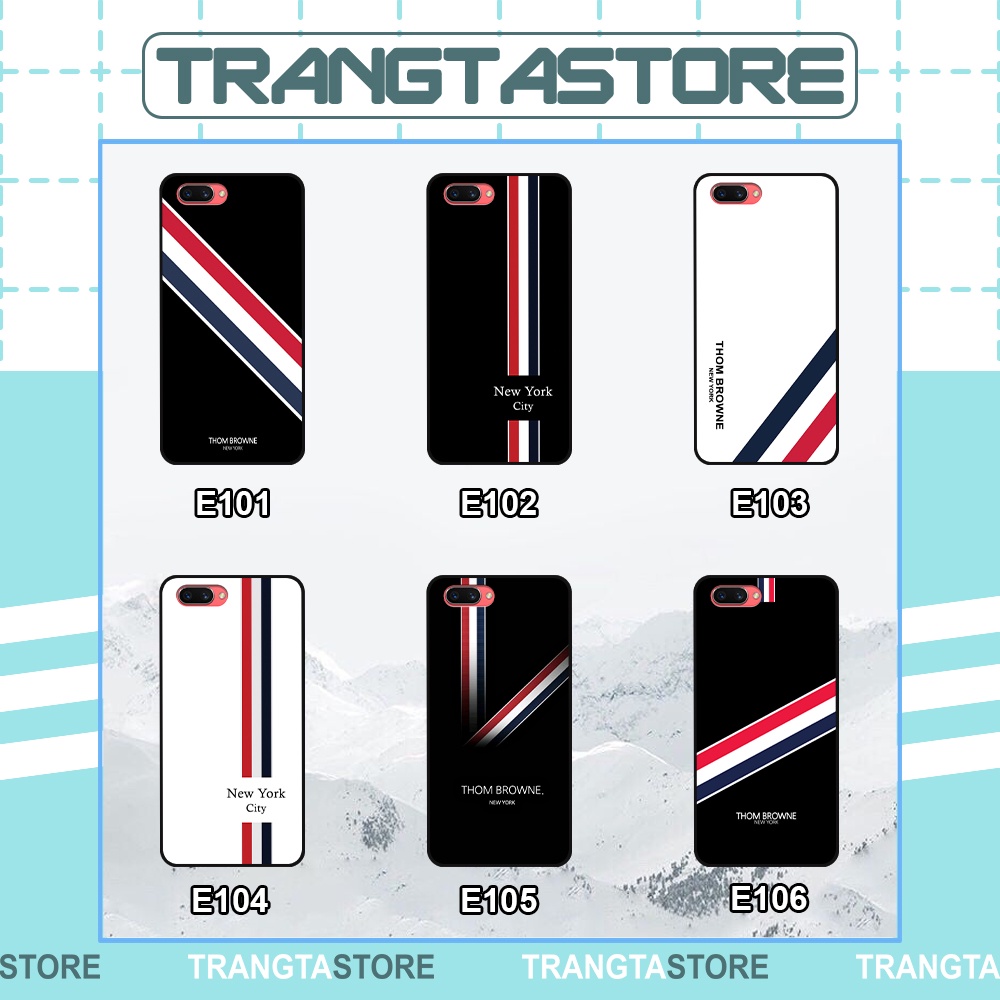 Ốp Oppo A3s / A1k in hình hoạt tiết thombrowne dễ thương siêu hot