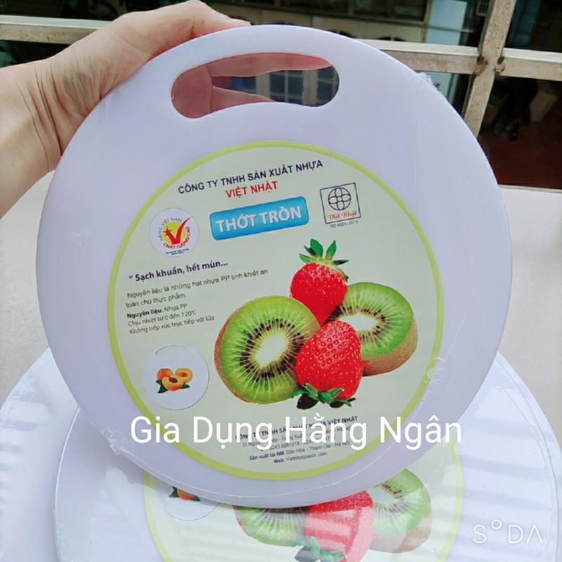 Thớt nhựa tròn Việt Nhật 3 size | BigBuy360 - bigbuy360.vn