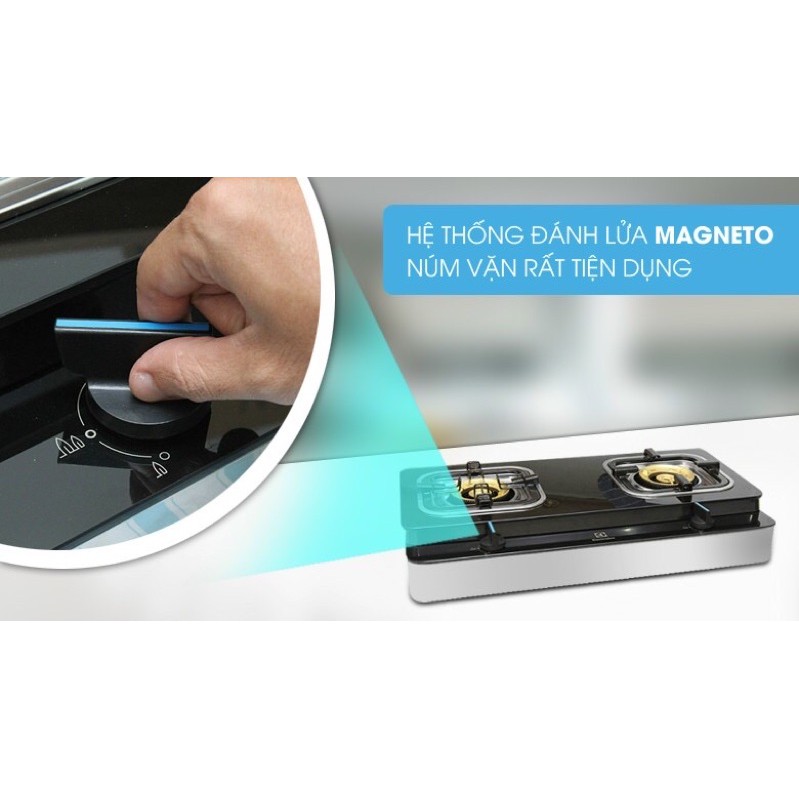 Bếp ga đôi Electrolux ETG729GKTR