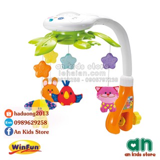 Treo cũi có đèn chiếu trăng sao Winfun 0845-NL – Hàng chính hãng