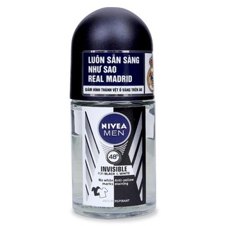 Lăn khử mùi nam black & white nivea 12ml