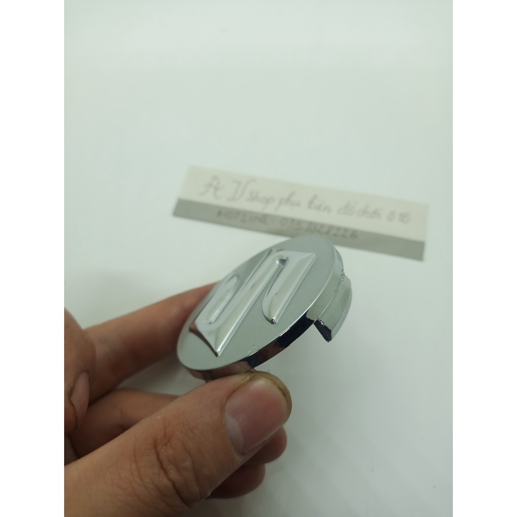 Logo chụp mâm, ốp lazang bánh xe ô tô suzuki đường kính 58mm