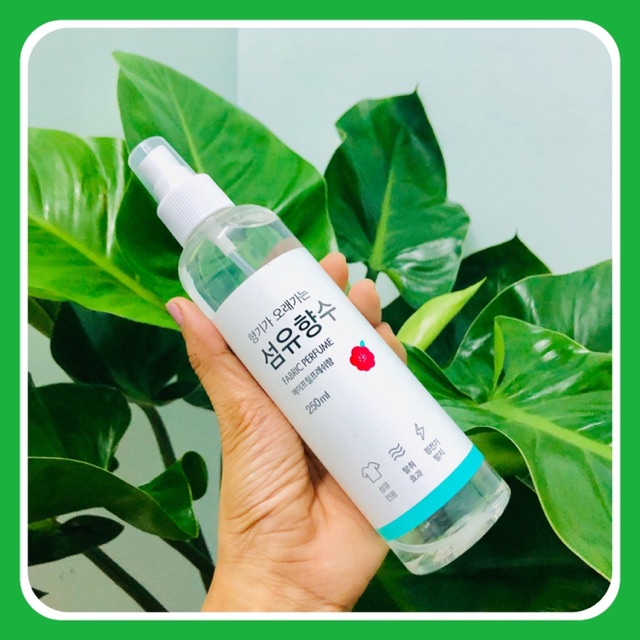 Xịt Thơm Quần Áo Nội Địa Hàn Quốc Fabric Perfume Cao Cấp 250ml | BigBuy360 - bigbuy360.vn