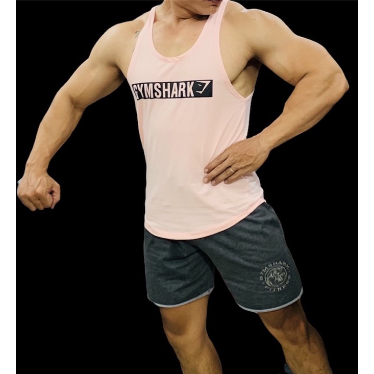 [giảm sốc] áo ba lỗ GYMSHARK cotton 100% phom body cực chất.