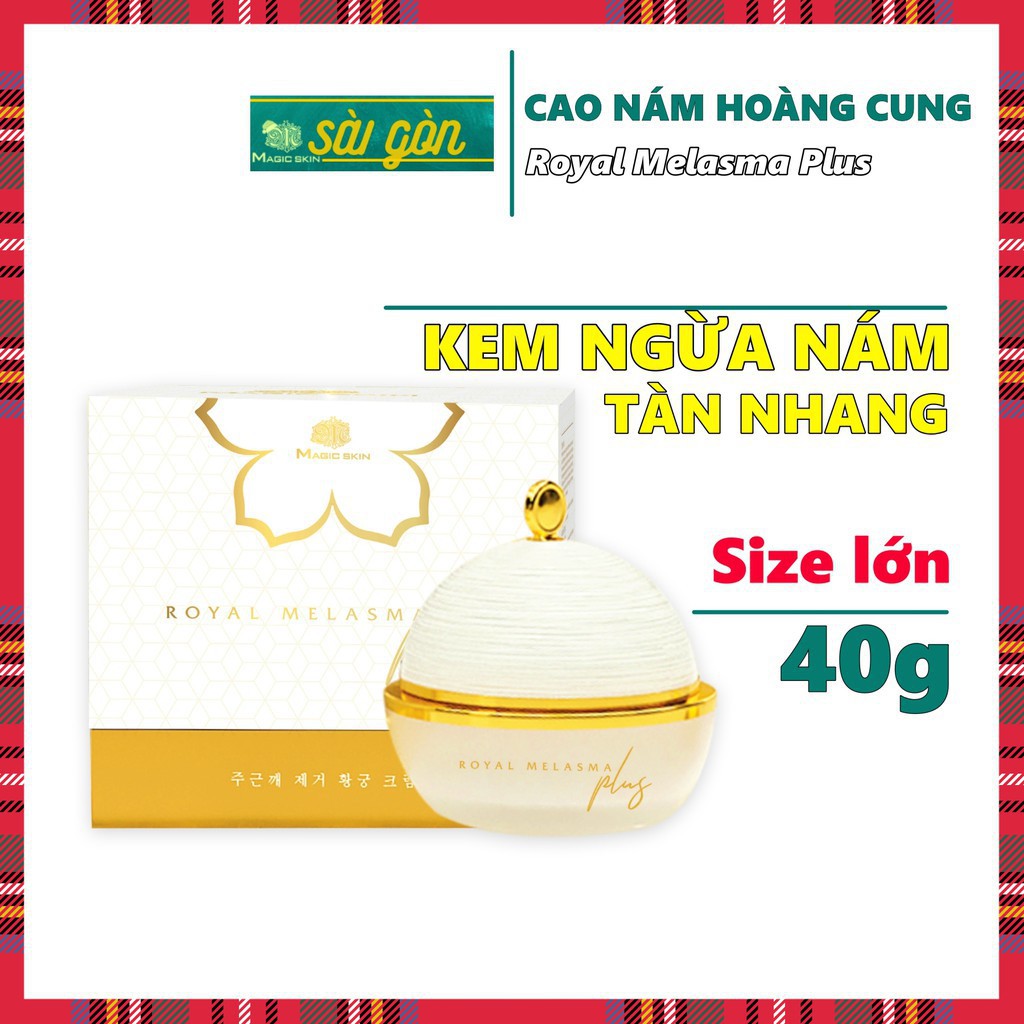 [Chính Hãng] Cao Nám Kem Ngừa Nám Tàn Nhang MagicSkin Royal Melasma Plus (size lớn)