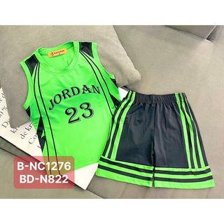 Bộ ba lỗ thun lạnh bé trai