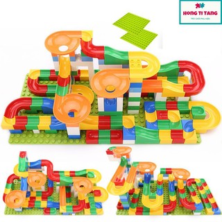 BỘ XẾP HÌNH CẦU TRƯỢT LEGO CHO BÉ - BỘ ĐỒ CHƠI XẾP HÌNH GIÚP BÉ PHÁT TRIỂN TRÍ NÃO
