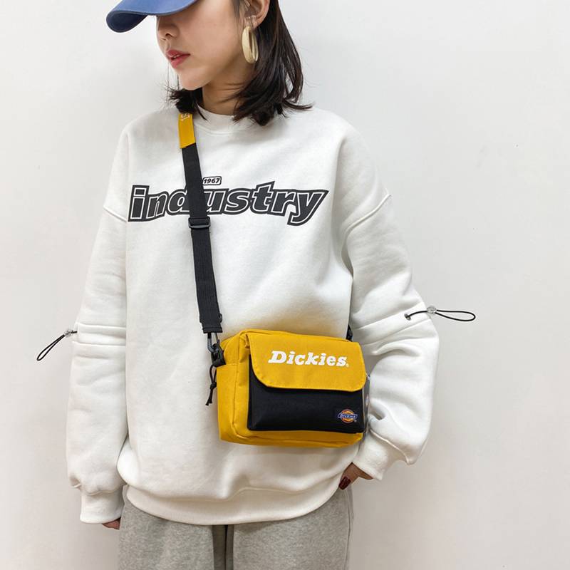 Dickies Leisure Crossbody Bag Túi đeo Vai Thể Thao Thời Trang Hàn Quốc Unisex Túi Vuông Nhỏ