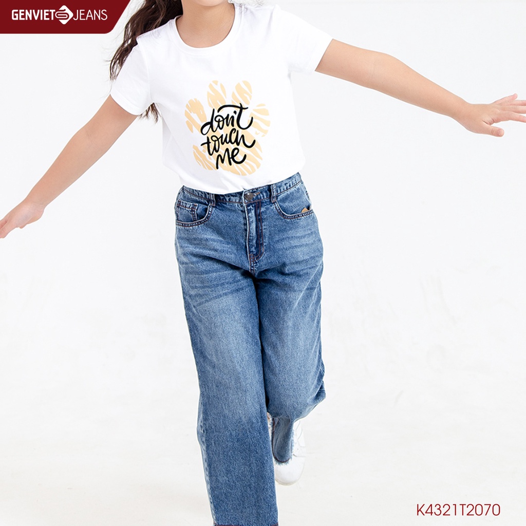 Áo Thun Thời Trang Trẻ Em Genviet K4321T2070
