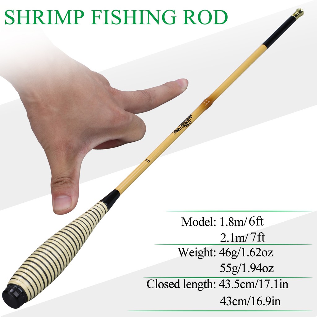 High quality 1.8m 2.1m collapsible carbon fiber Sougayilang fishing rod suitable for freshwater fishing