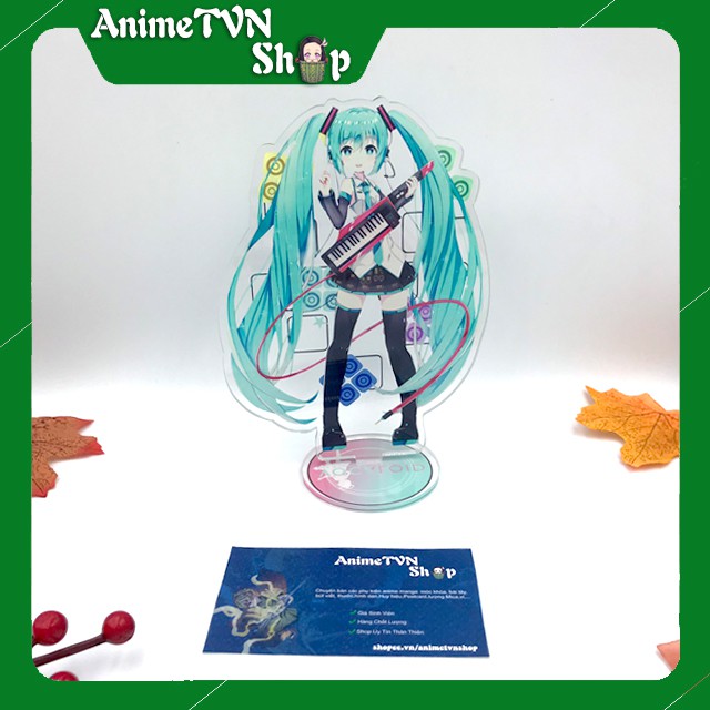 Tượng Mica Standee Hatsune Miku - Nhựa Cứng Acrylic In nhiều chi tiết sắc nét