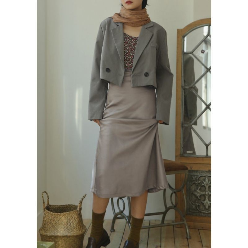 CHÂN VÁY LỤA MIDI CHỮ A (Lỗi nho nhỏ)