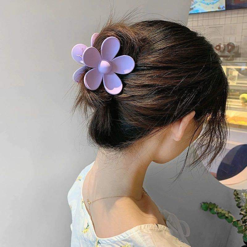 Cạp tóc , búi tóc hoa phiên bản Hàn Quốc với gam màu pastel nhẹ nhàng siêu xinh , thoi trang