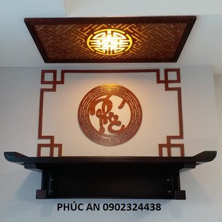 Bàn thờ cho nhà chung cư nhỏ gọn đẹp hiện đại kích thước bàn thờ 88 - 48 giao đầy đủ y hình tại bmt Đắc Lăk