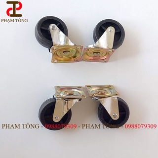 Bánh xe lắp chân tủ chân bàn
